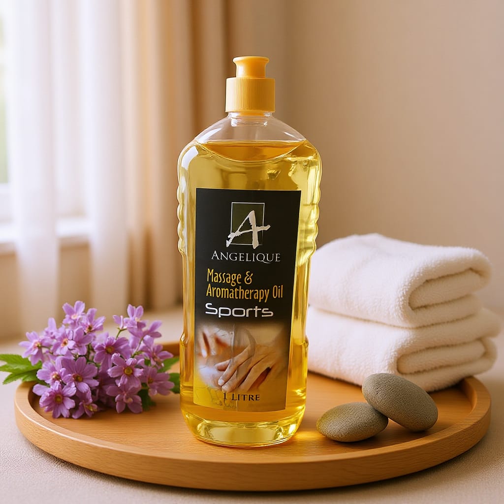 ANGELIQUE MASSAGE OIL SPORT  1LITRE